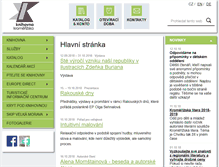 Tablet Screenshot of knihkm.cz